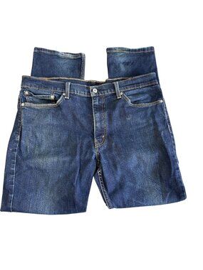 Levis 511 Mens Slim Fit Stretch Waterless Jeans 38 x30 Dark Wash Denim